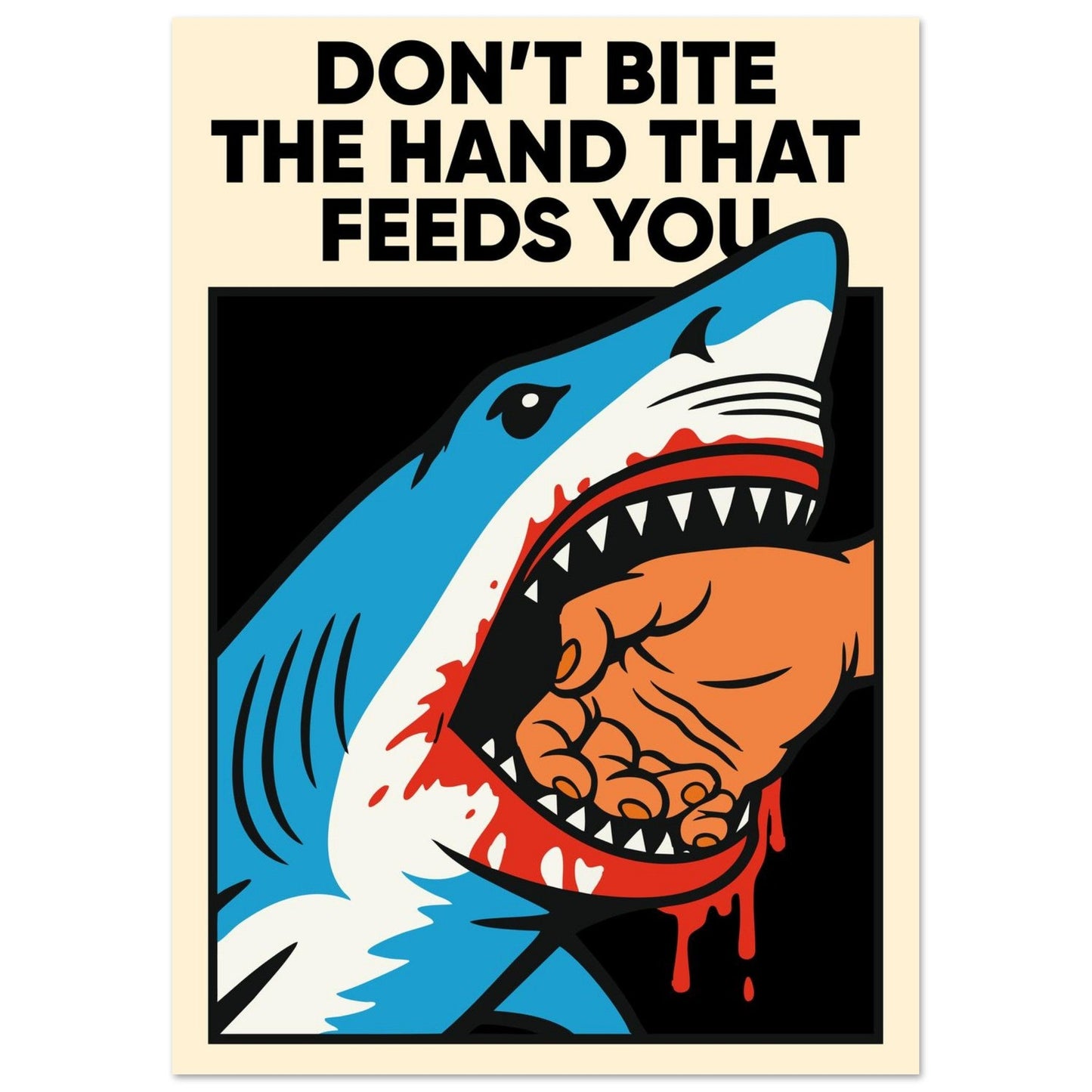 FEEDING TIME - Premium Matte Paper Poster