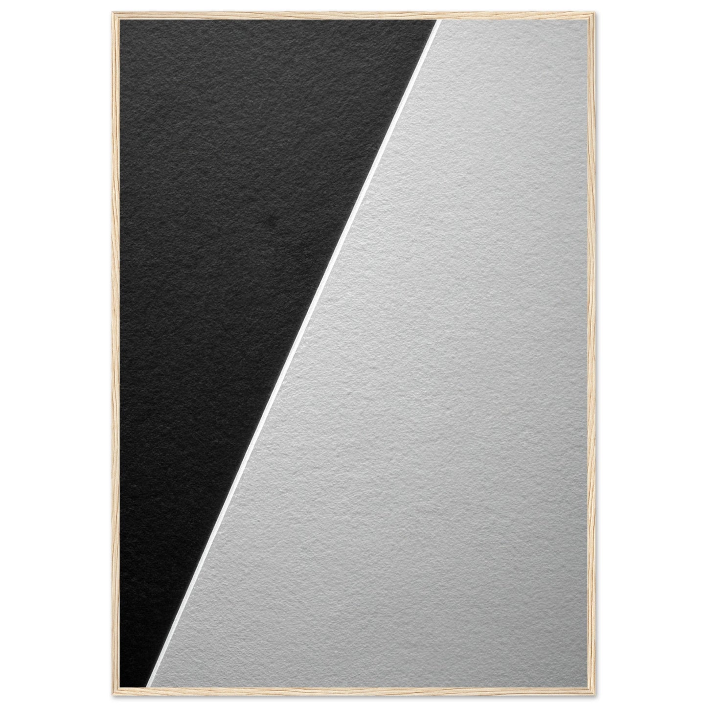 Smart 'Black & White' II  - Premium Matte Paper Wooden Framed Poster