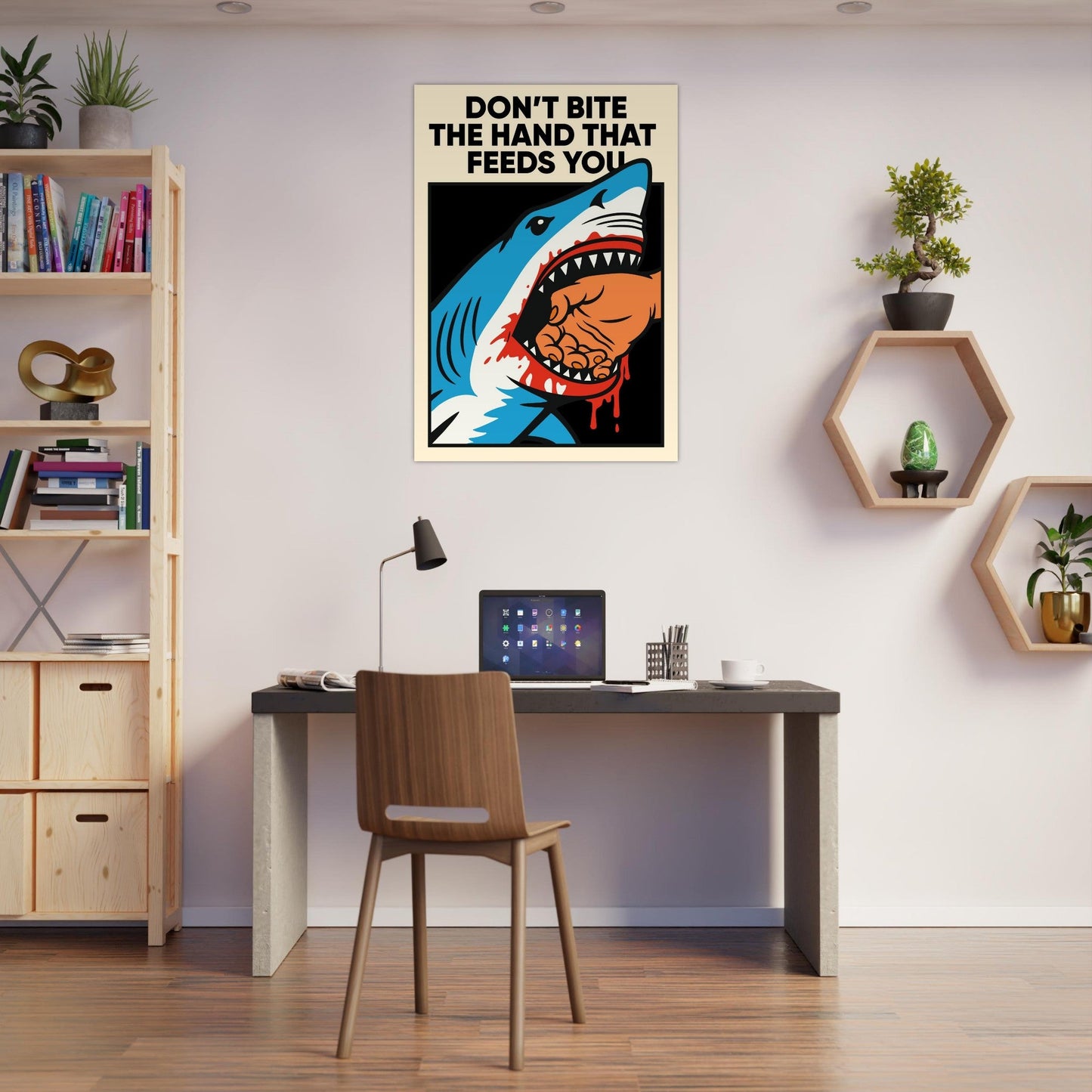FEEDING TIME - Premium Matte Paper Poster