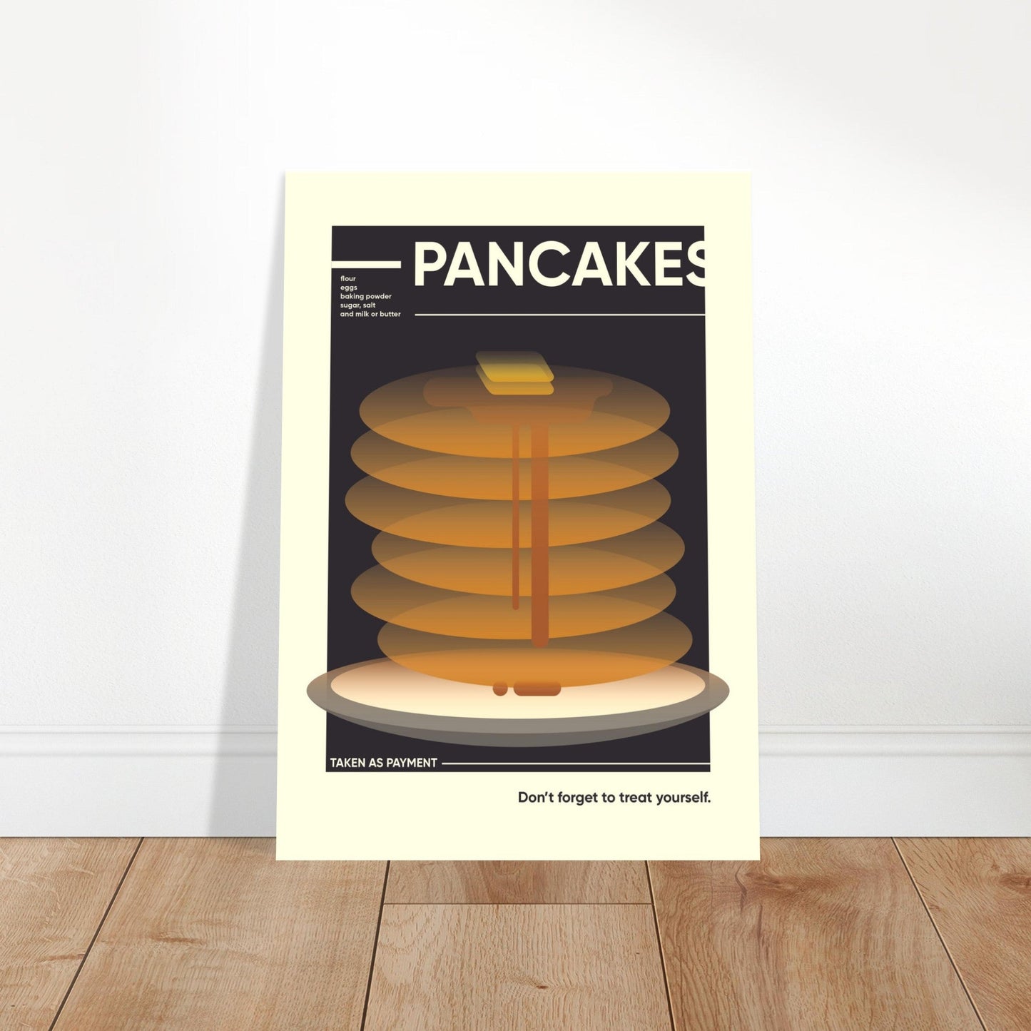Pancakes - Premium Matte Paper Poster