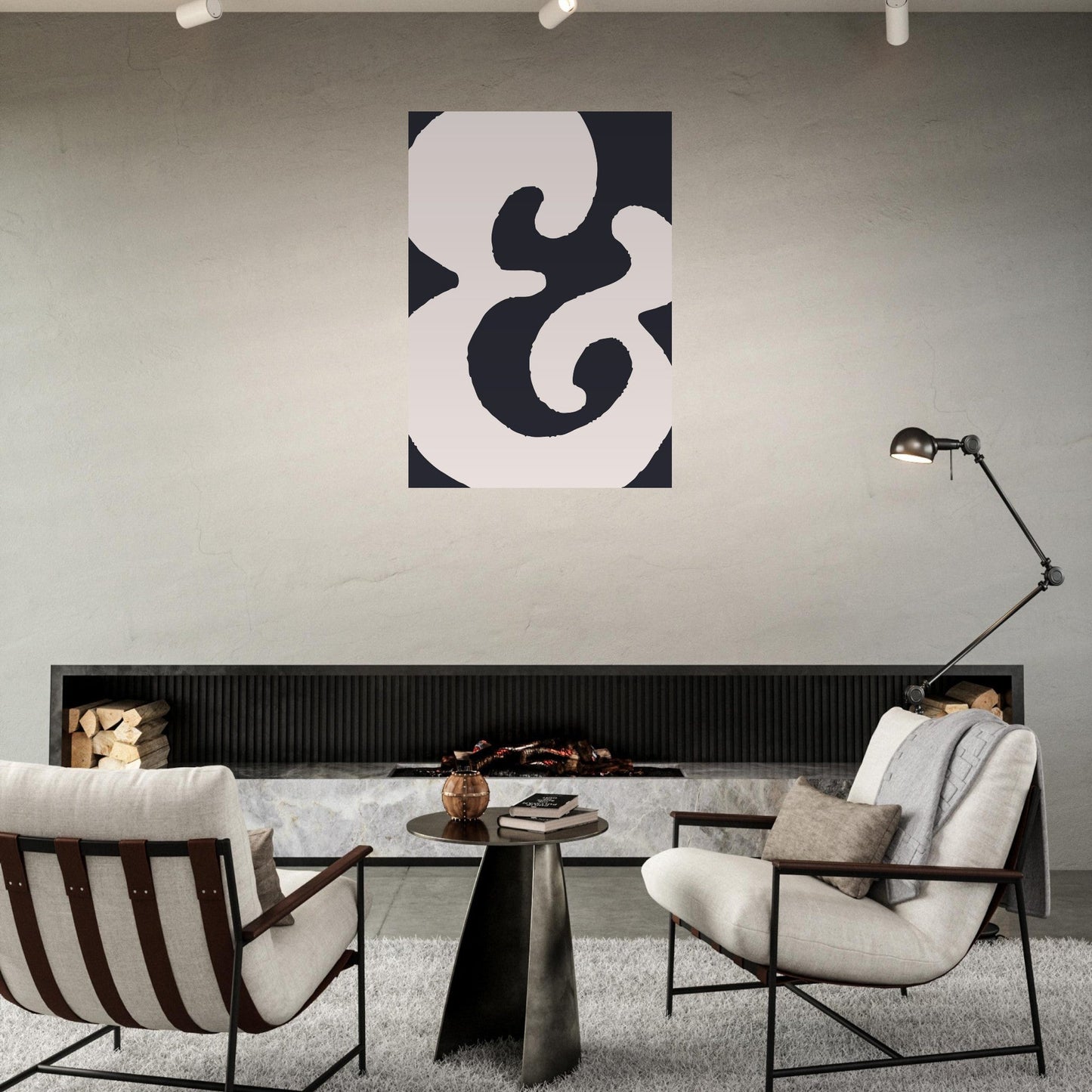 Sign '&' - Premium Matte Paper Poster