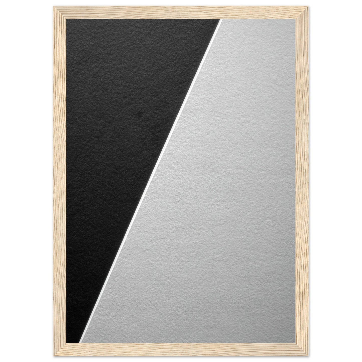 Smart 'Black & White' II  - Premium Matte Paper Wooden Framed Poster