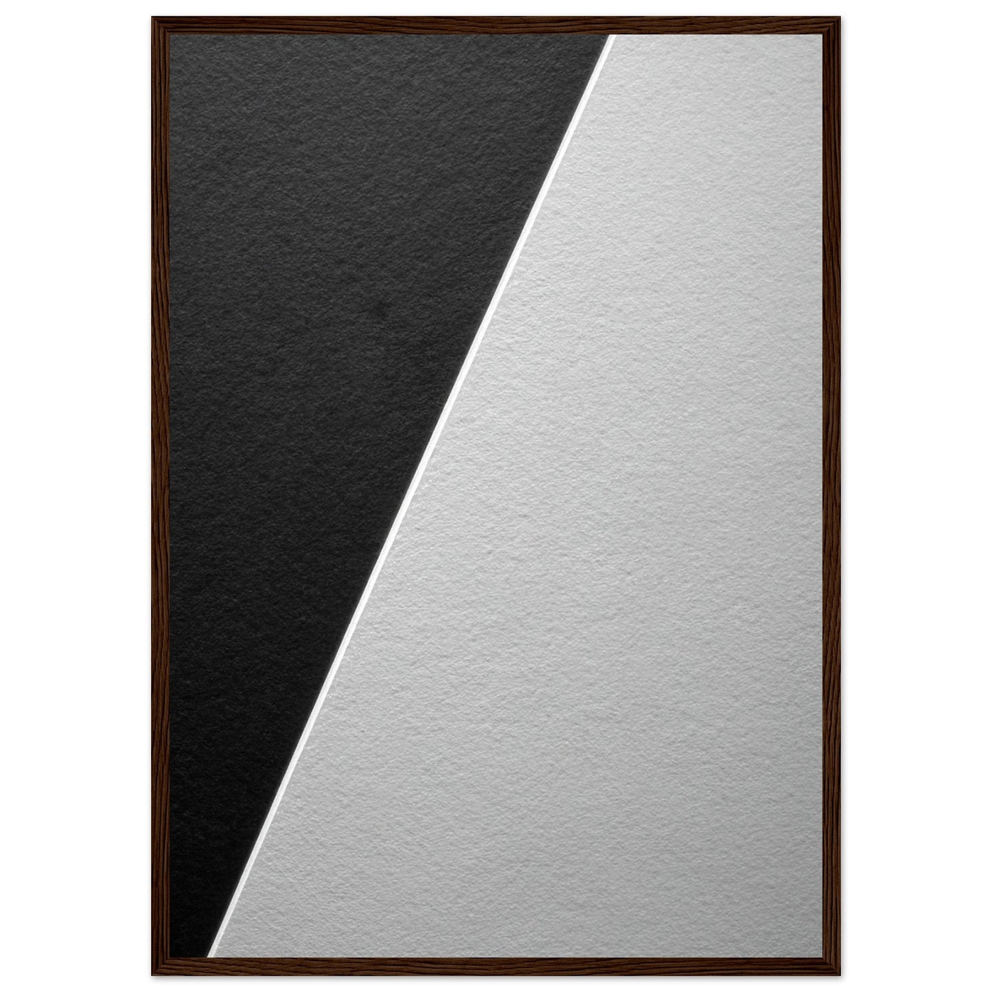 Smart 'Black & White' II  - Premium Matte Paper Wooden Framed Poster
