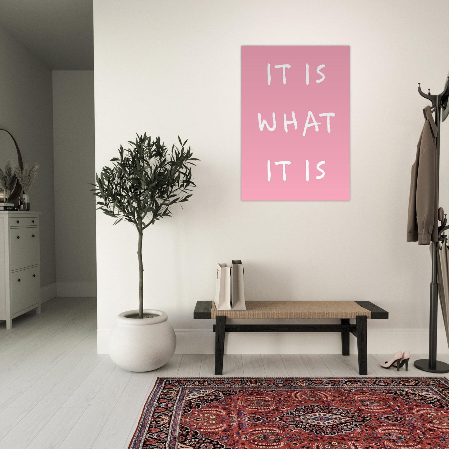 It is what it is - Premium Matte Paper Poster