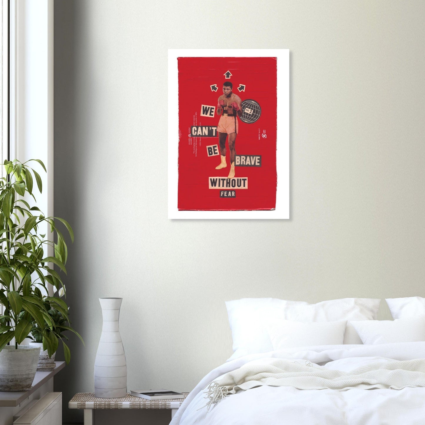 Ed Dickinson 'Brave Without Fear' - Premium Matte Paper Poster