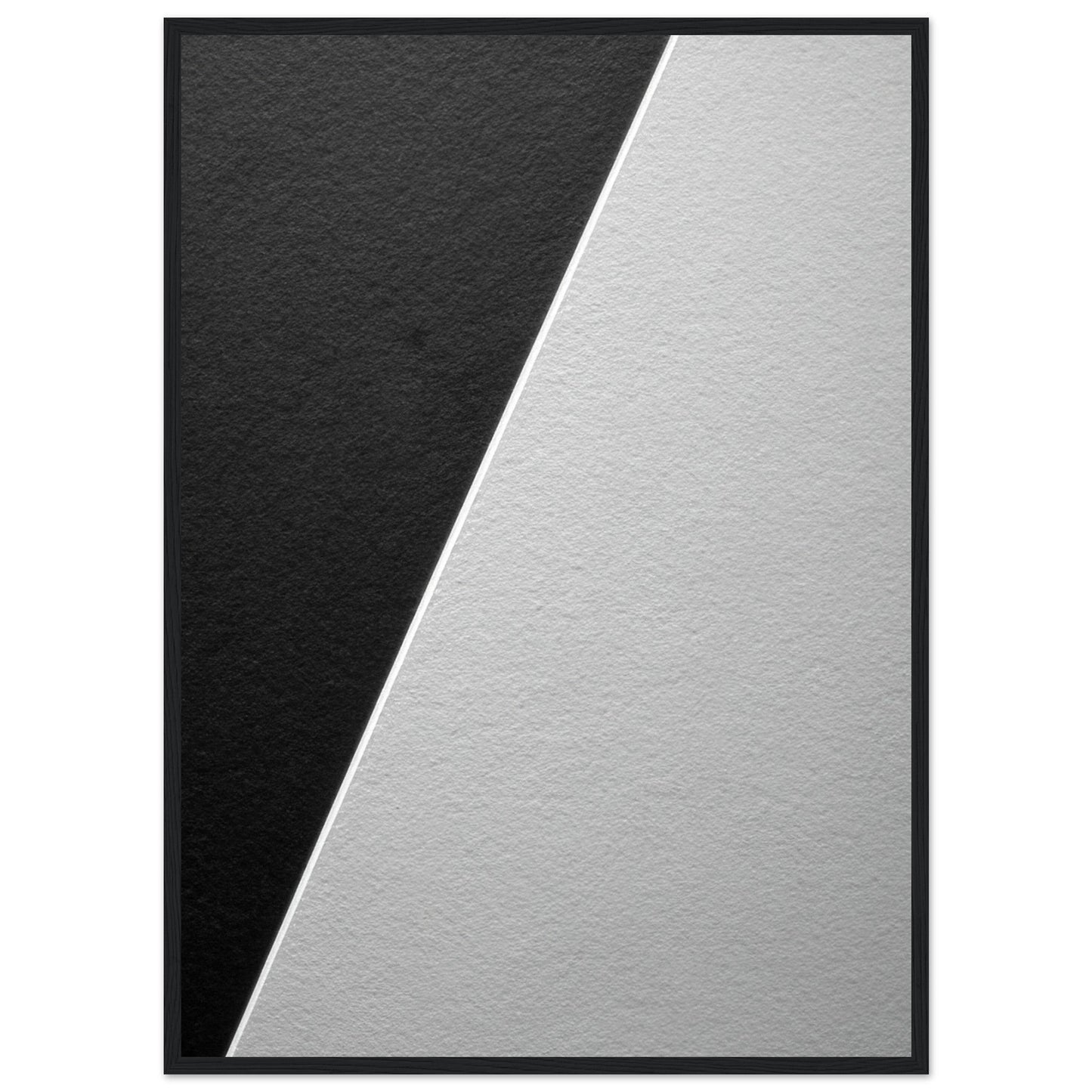 Smart 'Black & White' II  - Premium Matte Paper Wooden Framed Poster