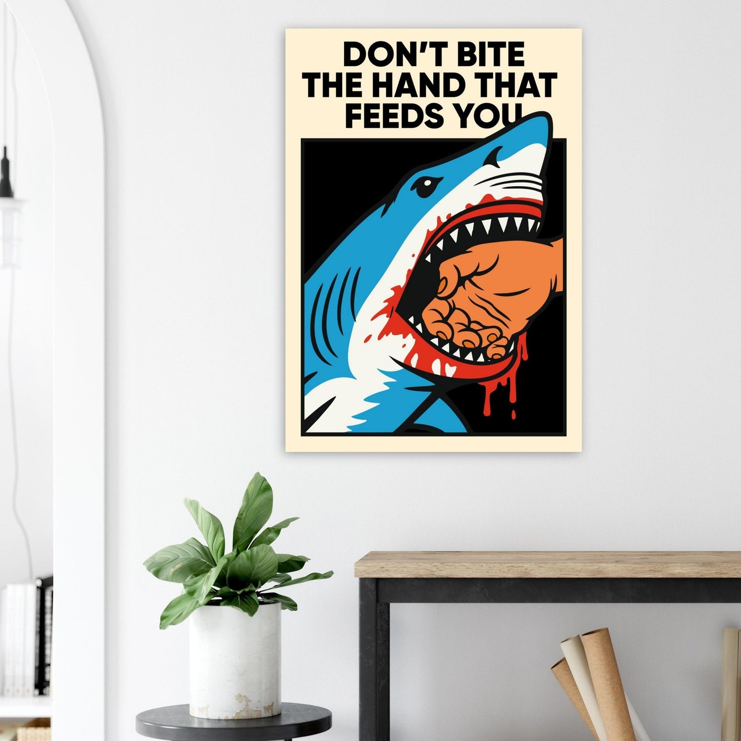 FEEDING TIME - Premium Matte Paper Poster