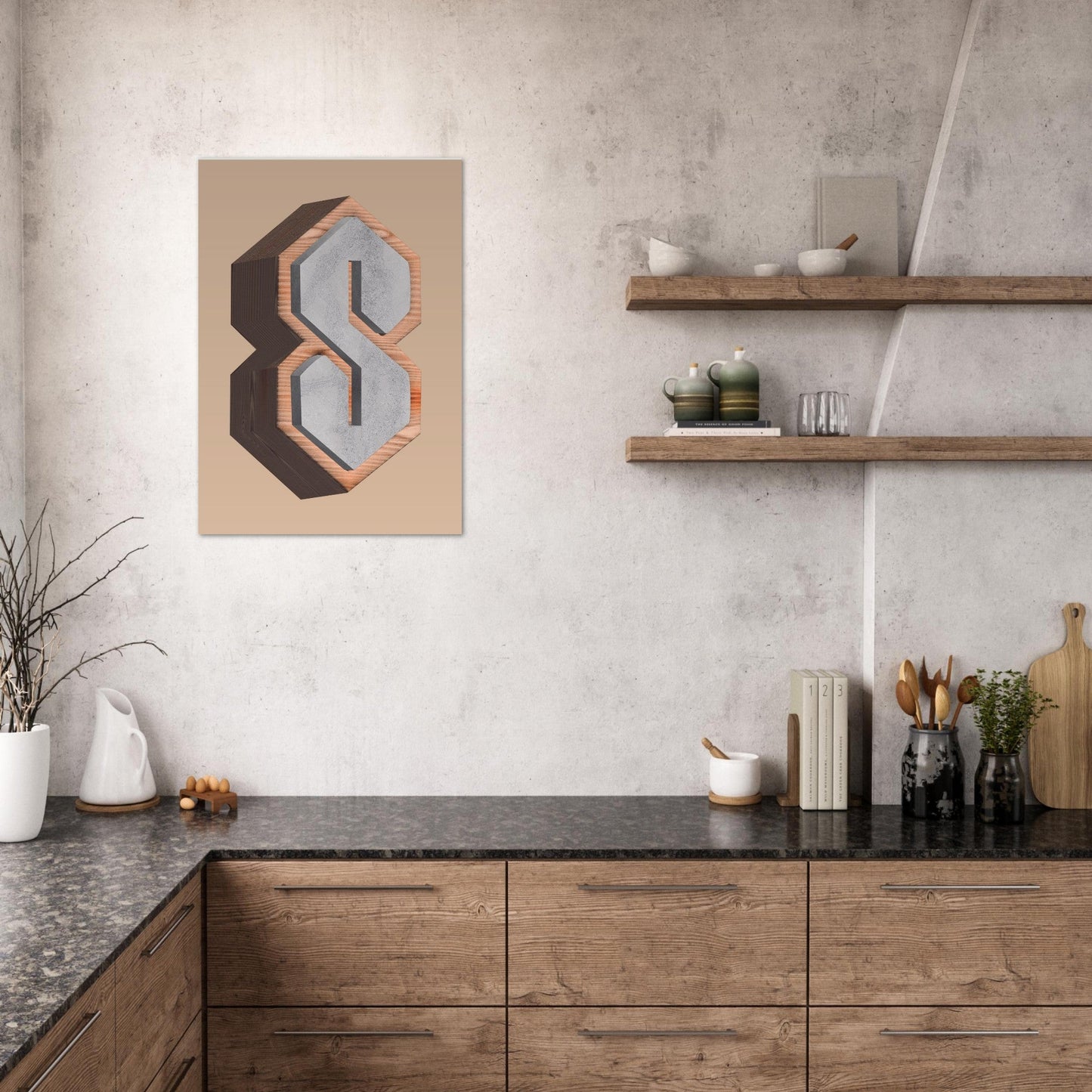 Super S - Premium Matte Paper Poster