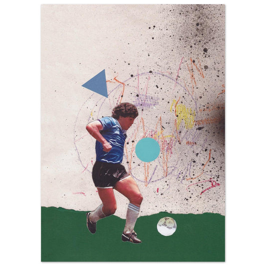Ed Dickinson 'Football' - Premium Matte Paper Poster