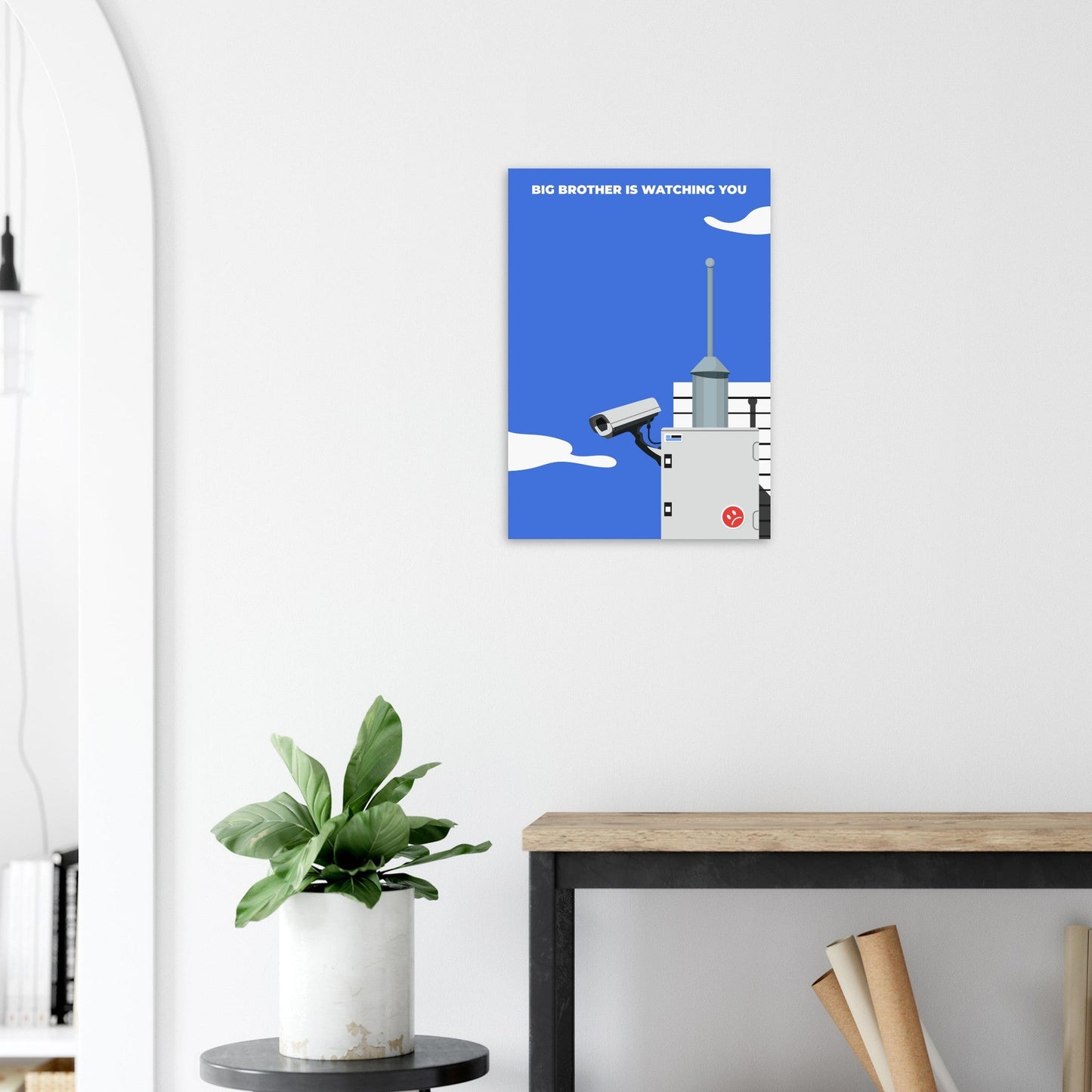 'Big Brother Is Watching You' - Premium Matte Paper Poster