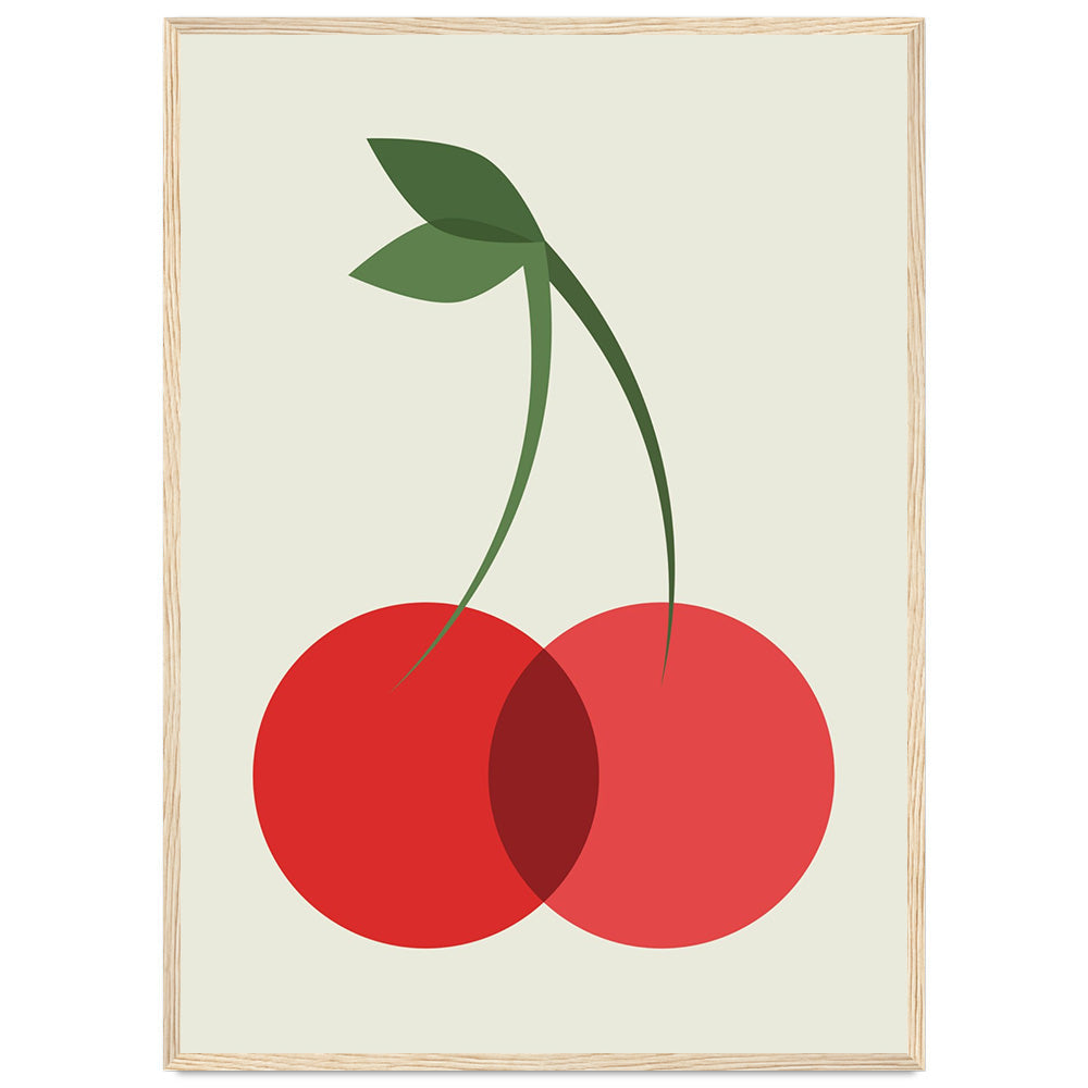 Fruity 'Triptych' - Premium Matte Paper Poster Framed Trio